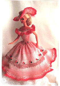 Free content. Free fashion images. KNITTED DOLLS from Russia. (c) by Oflameron
